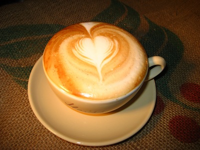 Der Moers Cafe ist auch ideal für leckeren Cappucino.